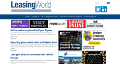 Desktop Screenshot of leasingworld.co.uk